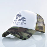 Snapback Mesh Baseball Cap