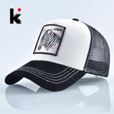 High Quality Zebra Embroidery Baseball Cap Women Men