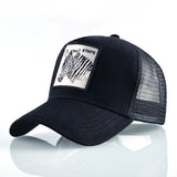 High Quality Zebra Embroidery Baseball Cap Women Men
