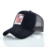 Summer Breathable Mesh Hats Men Women Cactus