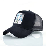 Summer Breathable Mesh Hats Men Women Cactus