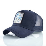 Summer Breathable Mesh Hats Men Women Cactus