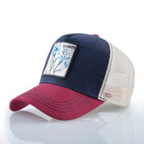 Summer Breathable Mesh Hats Men Women Cactus