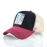 Summer Breathable Mesh Hats Men Women Cactus