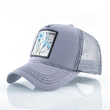 Summer Breathable Mesh Hats Men Women Cactus
