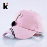 Snapback Caps For Women Spring Autumn Pink Baseball Cap