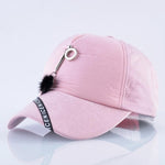 Snapback Caps For Women Spring Autumn Pink Baseball Cap