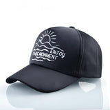 Beach Casual Visor Fashion Streetwear Black Bone Hat