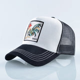 Men's Snapback Wolf Caps