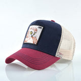 Men's Snapback Wolf Caps