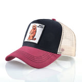 Men's Snapback Wolf Caps