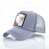 Men's Snapback Wolf Caps