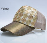 Girl Sun Flashes Hip Hop Trucker Hat